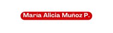 María Alicia Muñoz P